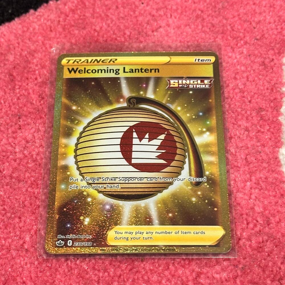 Welcoming Lantern #230 – Pokémon Chilling Reign [Full Art Holo] – As Pictured
